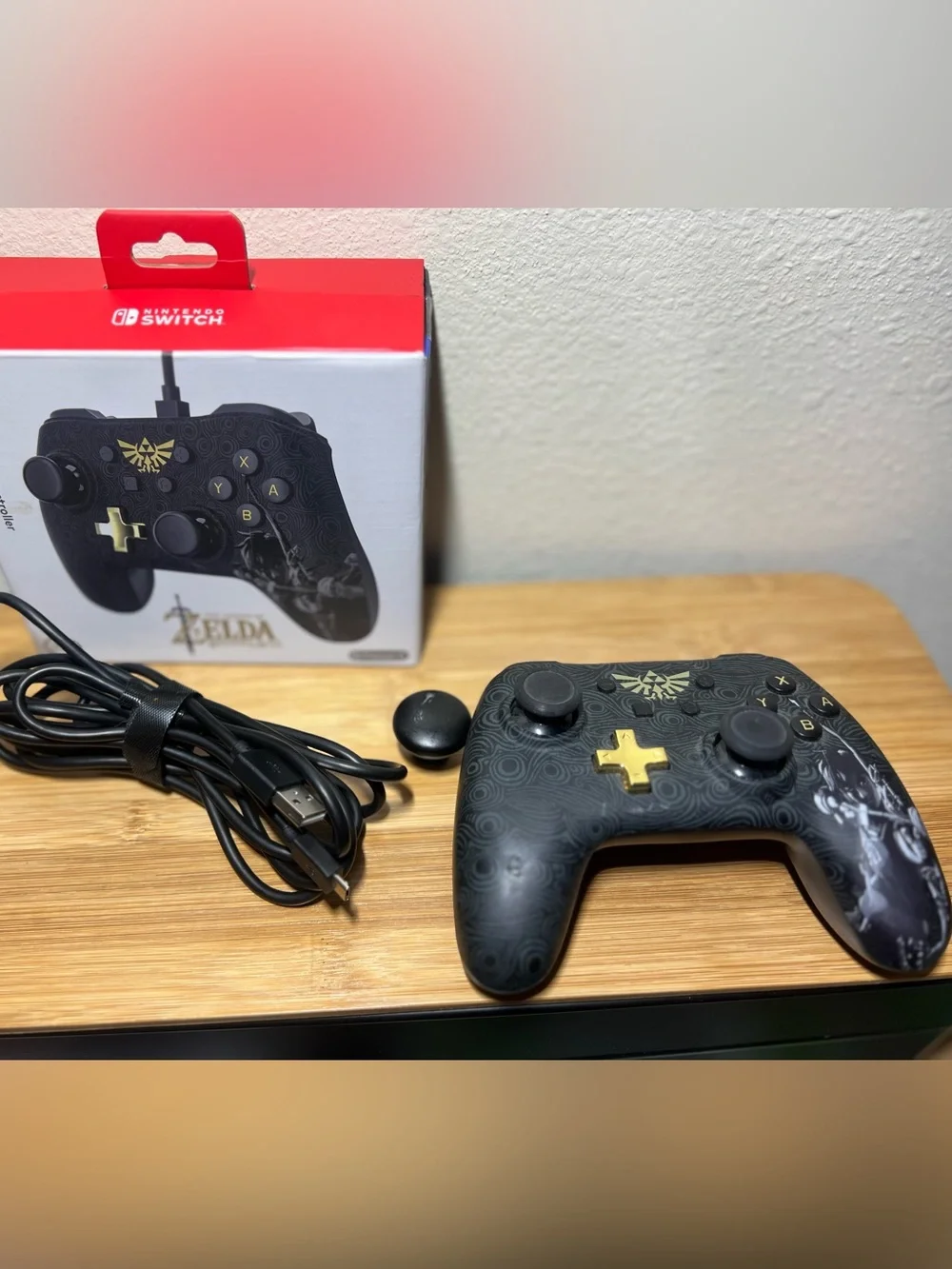 Legend of Zelda Nintendo Wired Switch Controller